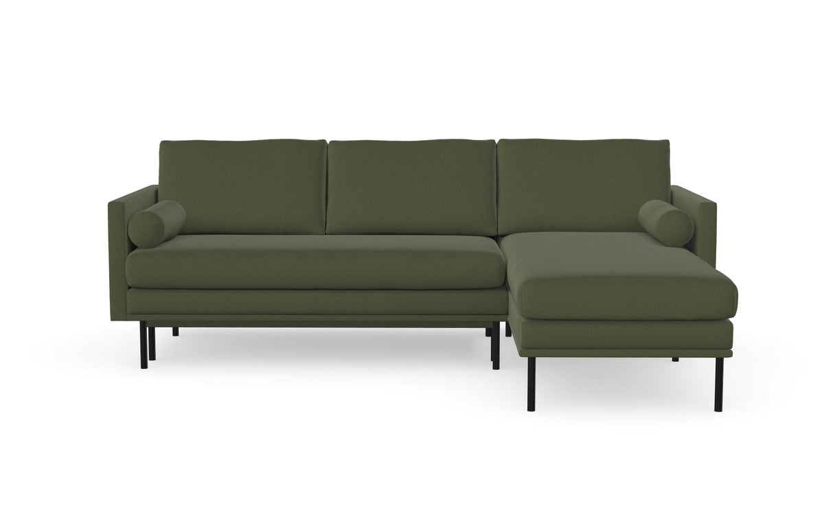 Sofa Blues z szezlongiem