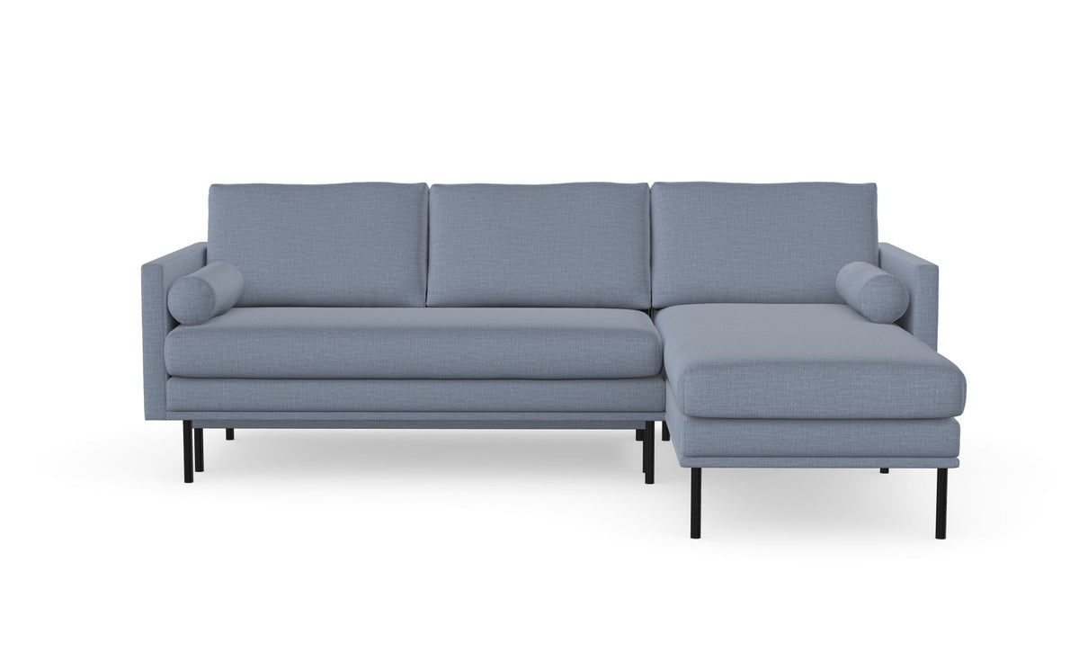 Sofa Blues z szezlongiem