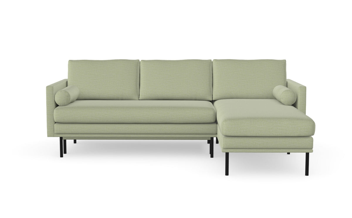 Sofa Blues z szezlongiem