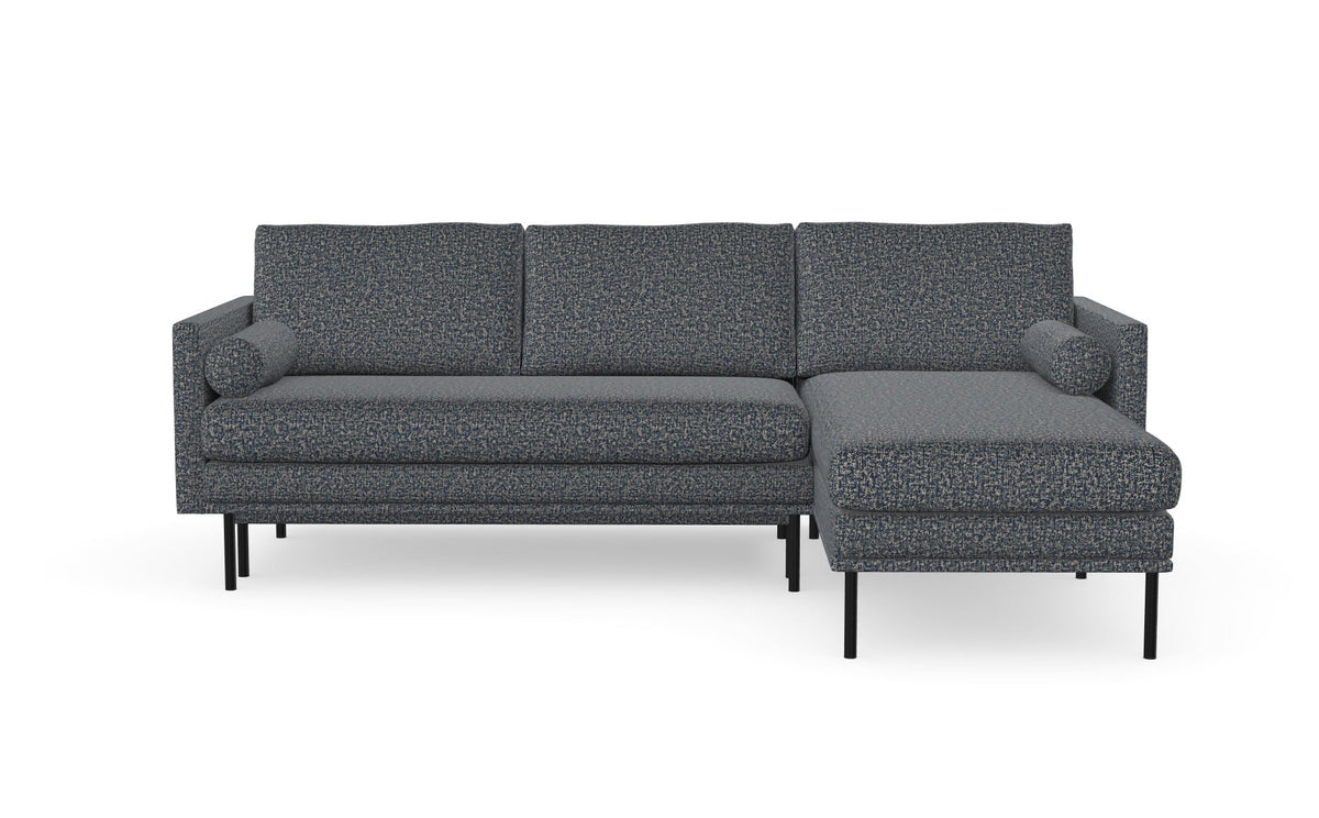 Sofa Blues z szezlongiem
