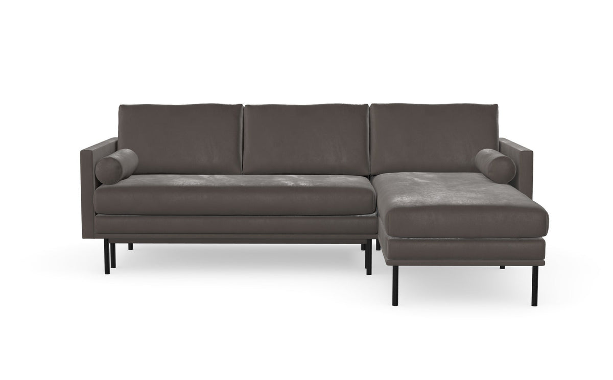 Sofa Blues z szezlongiem