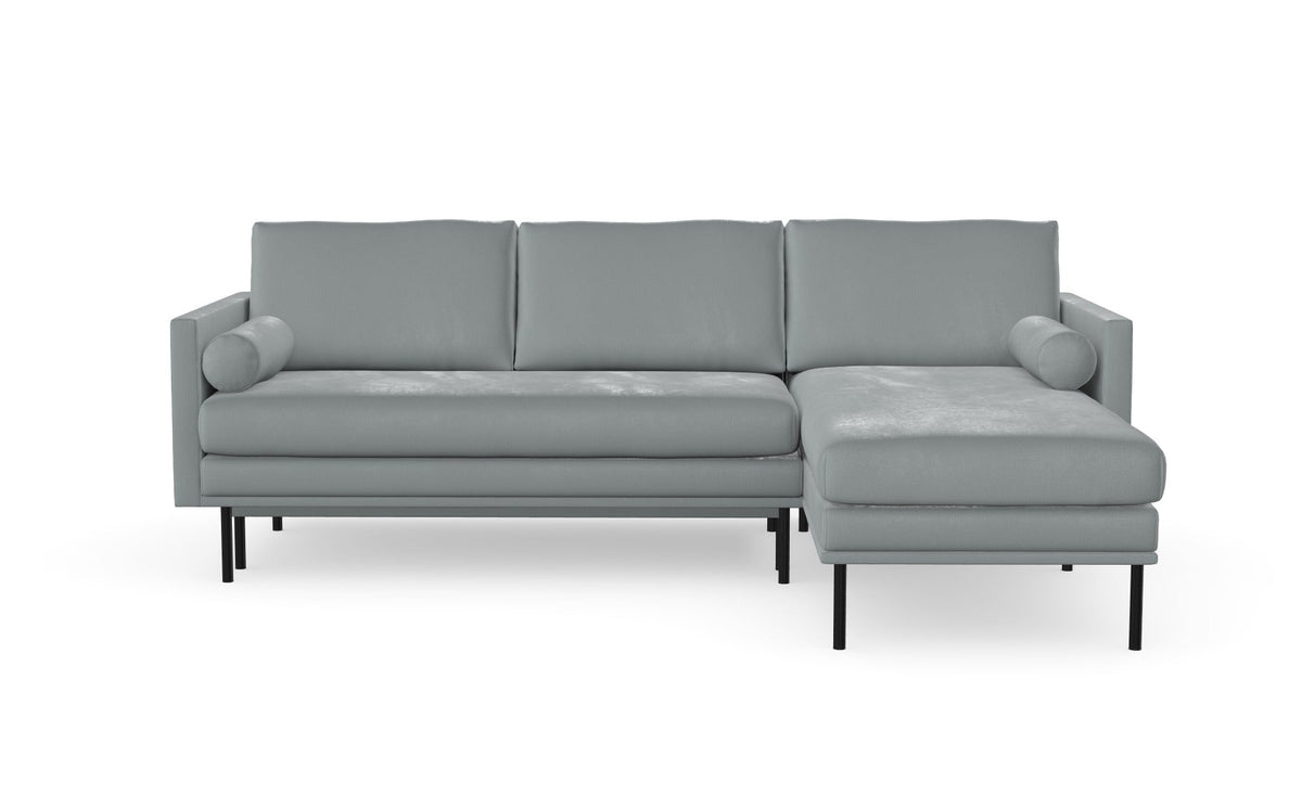 Sofa Blues z szezlongiem