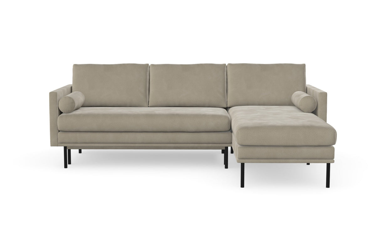 Sofa Blues z szezlongiem