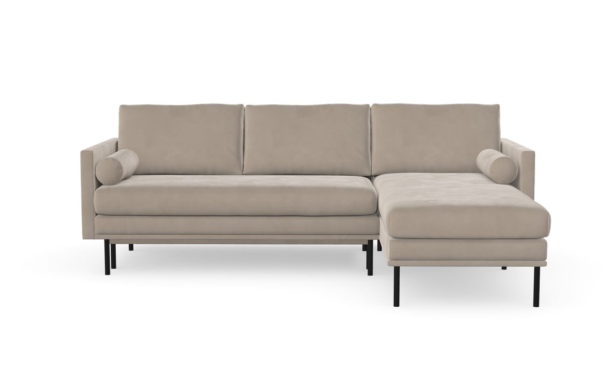 Sofa Blues z szezlongiem