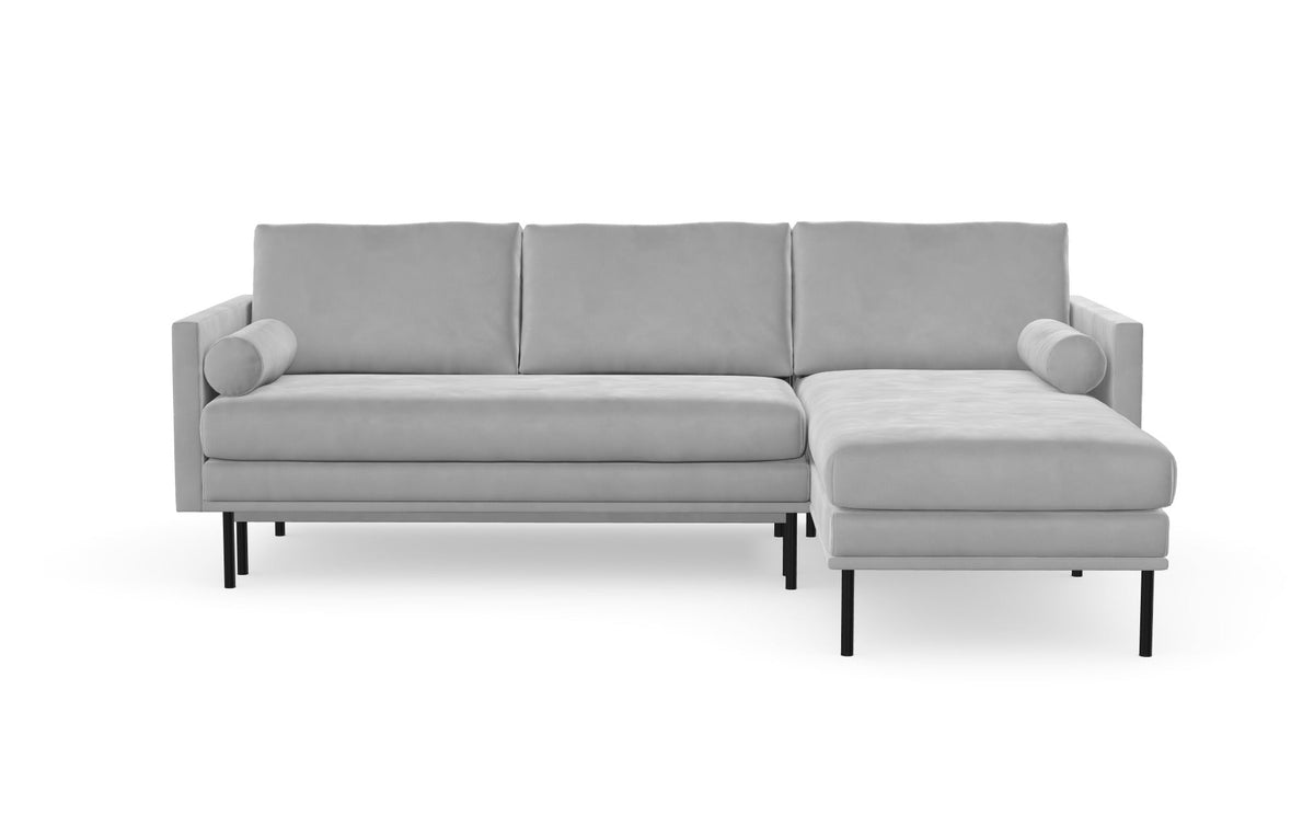 Sofa Blues z szezlongiem