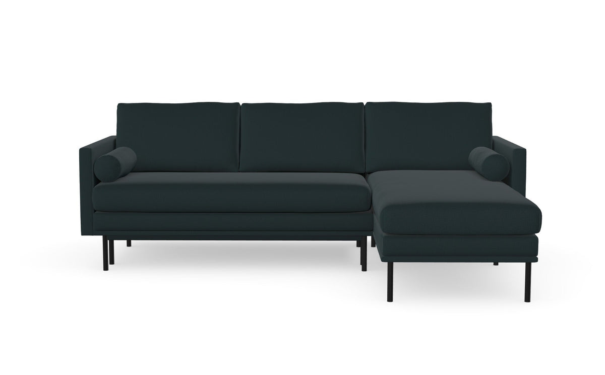 Sofa Blues z szezlongiem