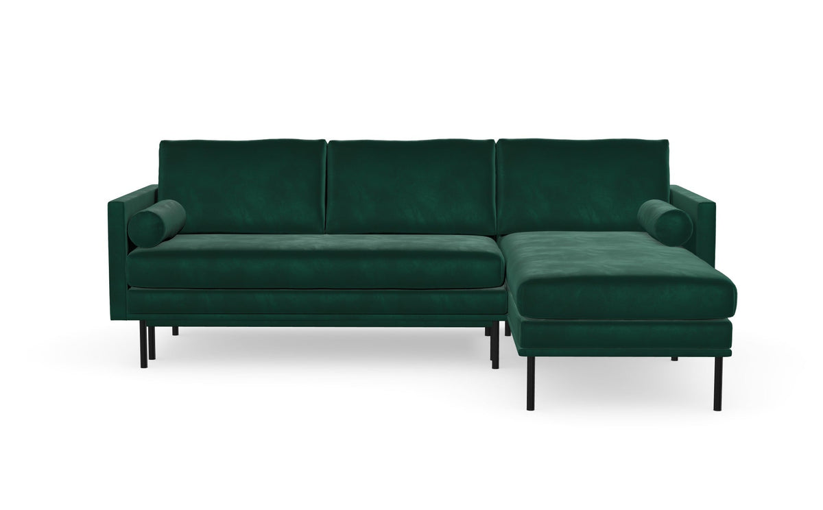 Sofa Blues z szezlongiem