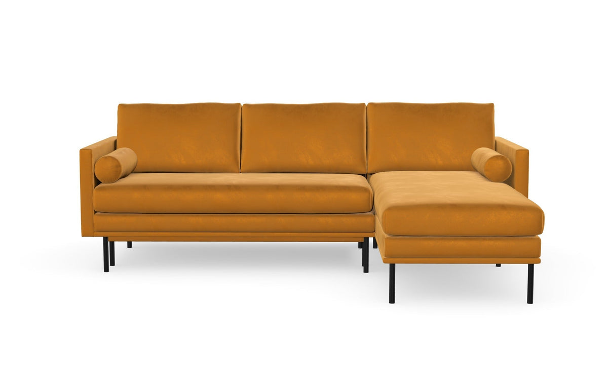 Sofa Blues z szezlongiem