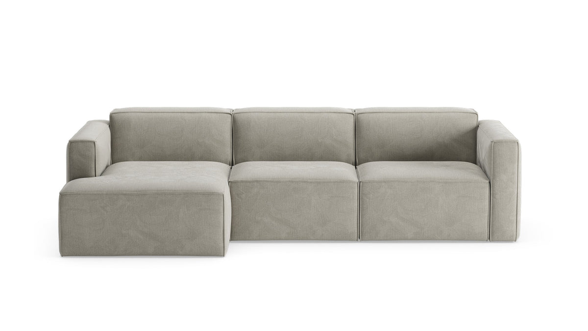 Sofa Slay z szezlongiem, prawa