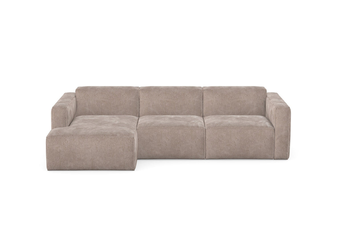 Sofa Slay z szezlongiem, prawa