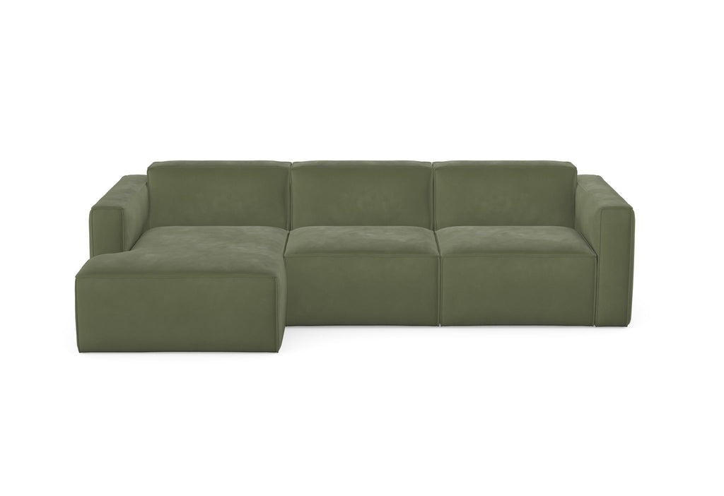 Sofa Slay z szezlongiem, prawa