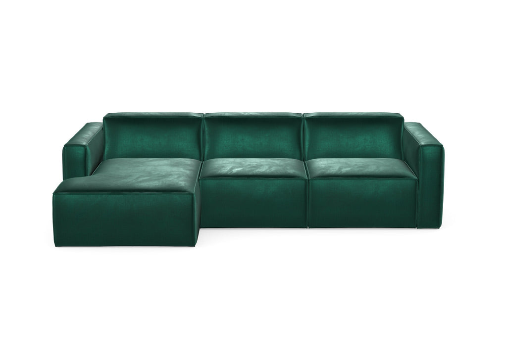 Sofa Slay z szezlongiem, prawa
