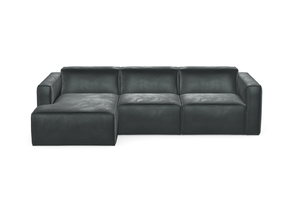 Sofa Slay z szezlongiem, prawa