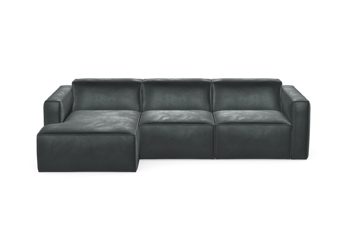 Sofa Slay z szezlongiem, prawa