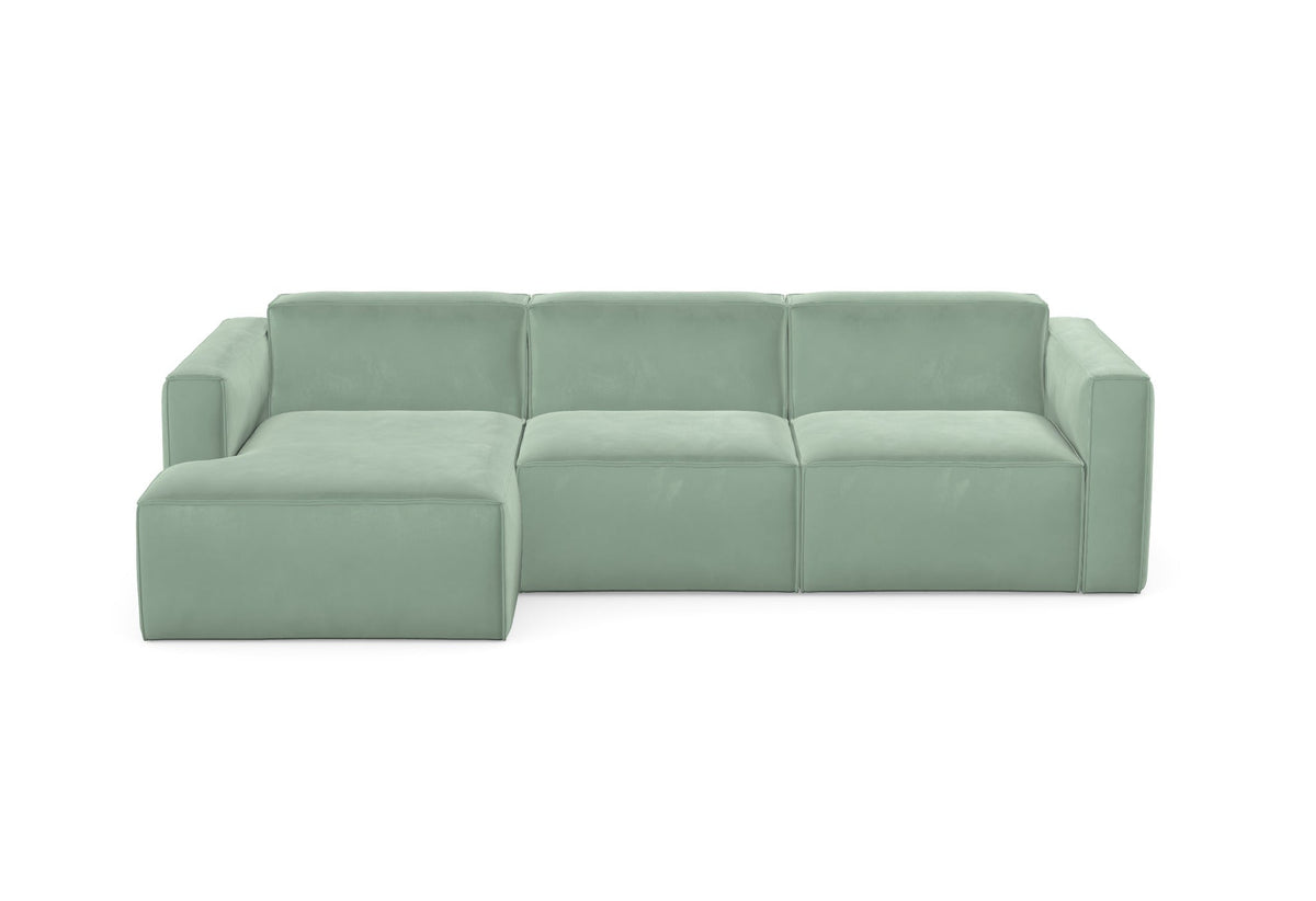 Sofa Slay z szezlongiem, prawa