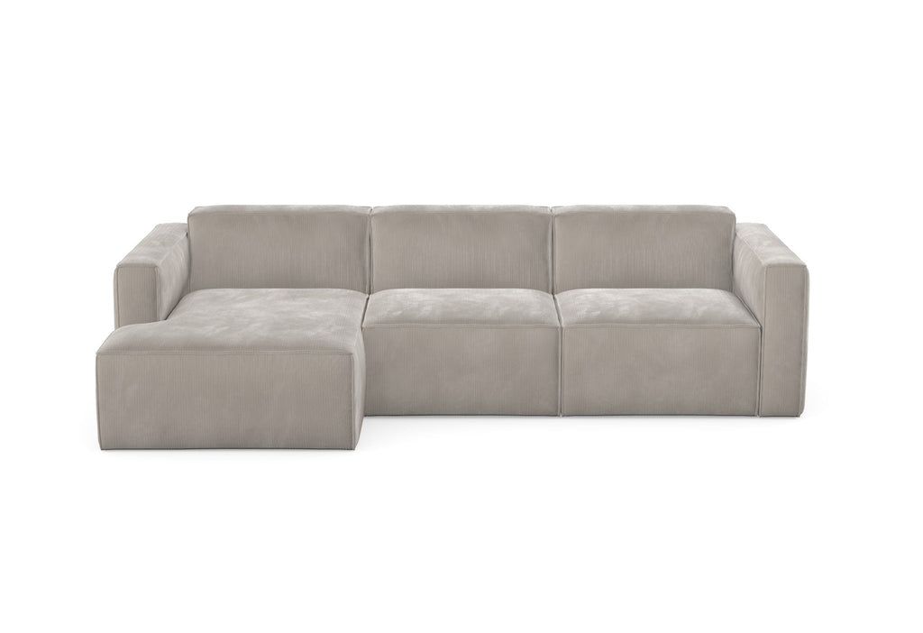 Sofa Slay z szezlongiem, prawa