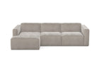Sofa Slay z szezlongiem, prawa