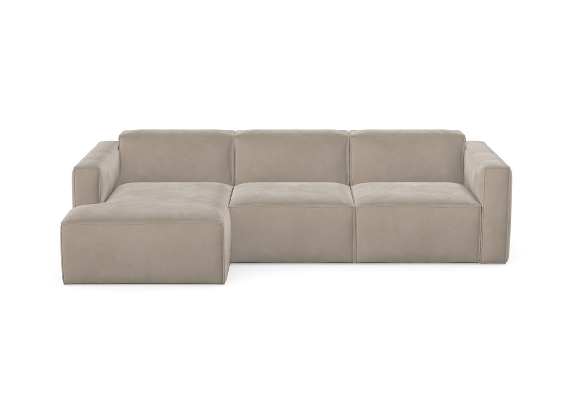 Sofa Slay z szezlongiem, prawa