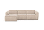 Sofa Slay z szezlongiem, prawa