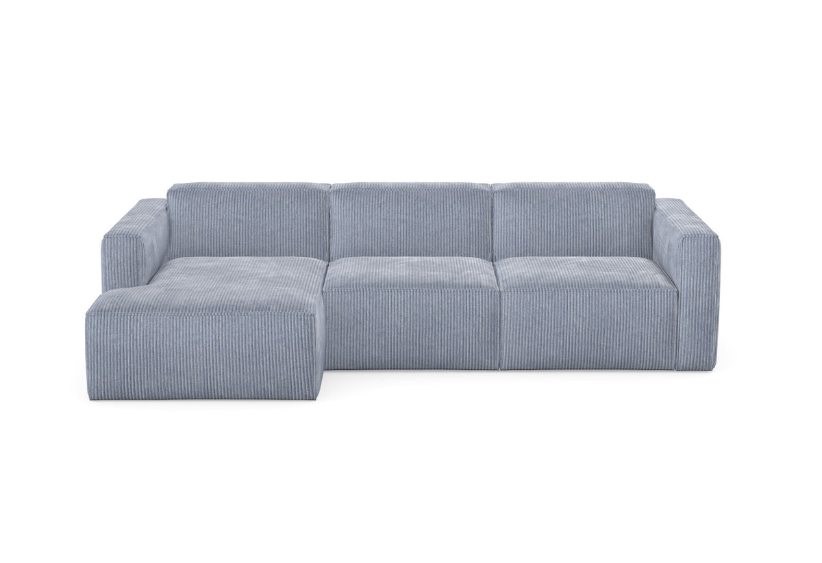 Sofa Slay z szezlongiem, prawa