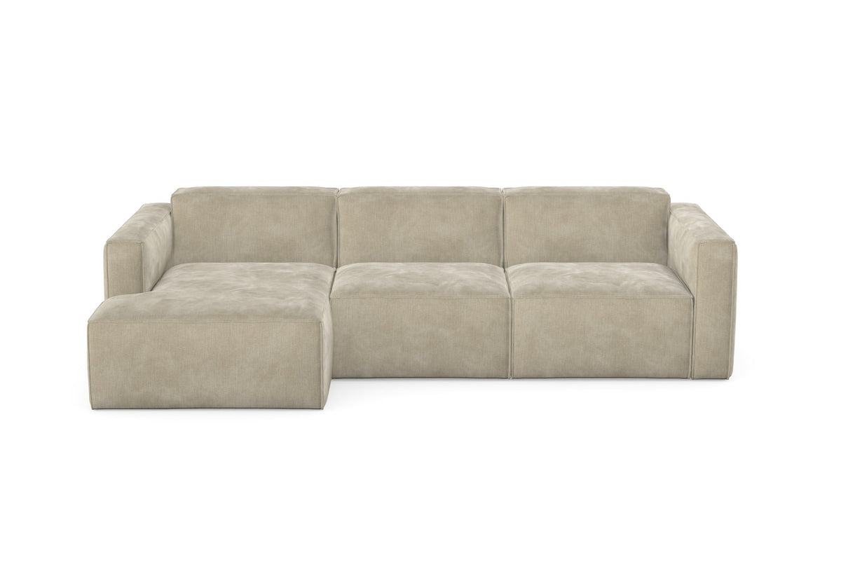 Sofa Slay z szezlongiem, prawa