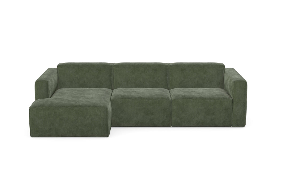 Sofa Slay z szezlongiem, prawa
