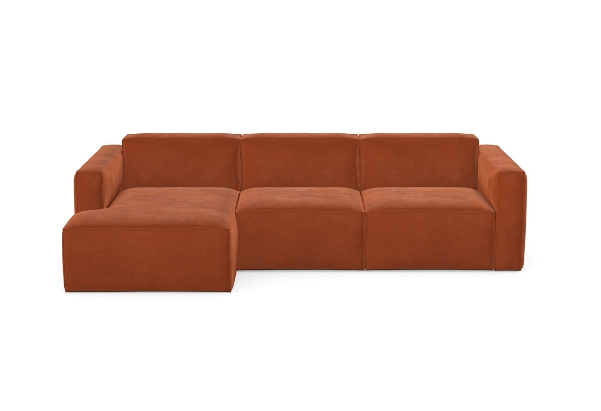 Sofa Slay z szezlongiem, prawa