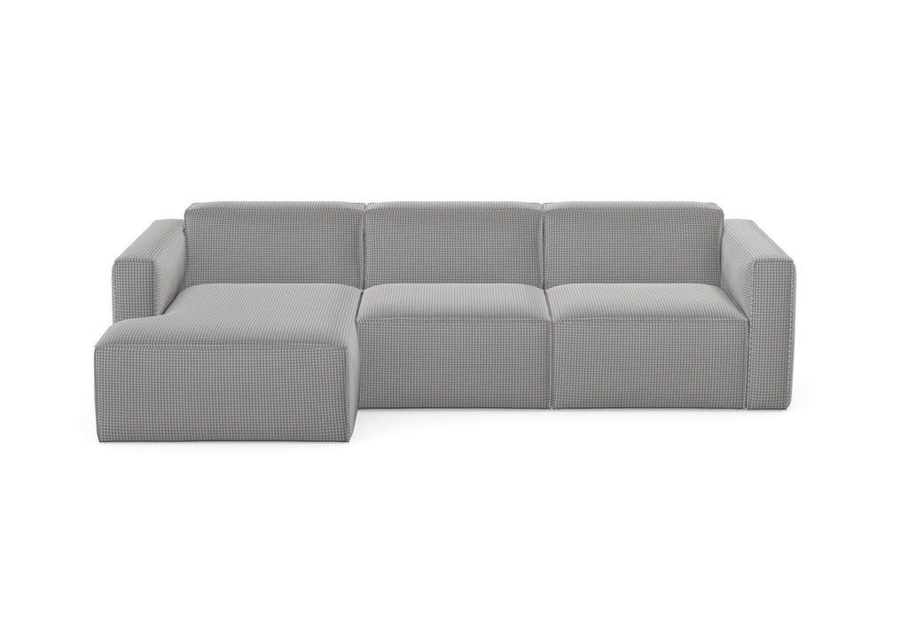 Sofa Slay z szezlongiem, prawa