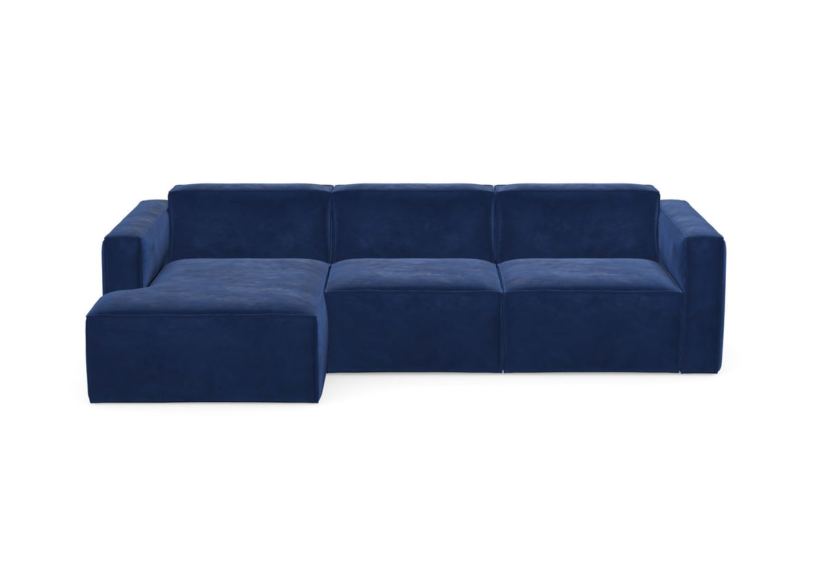 Sofa Slay z szezlongiem, prawa