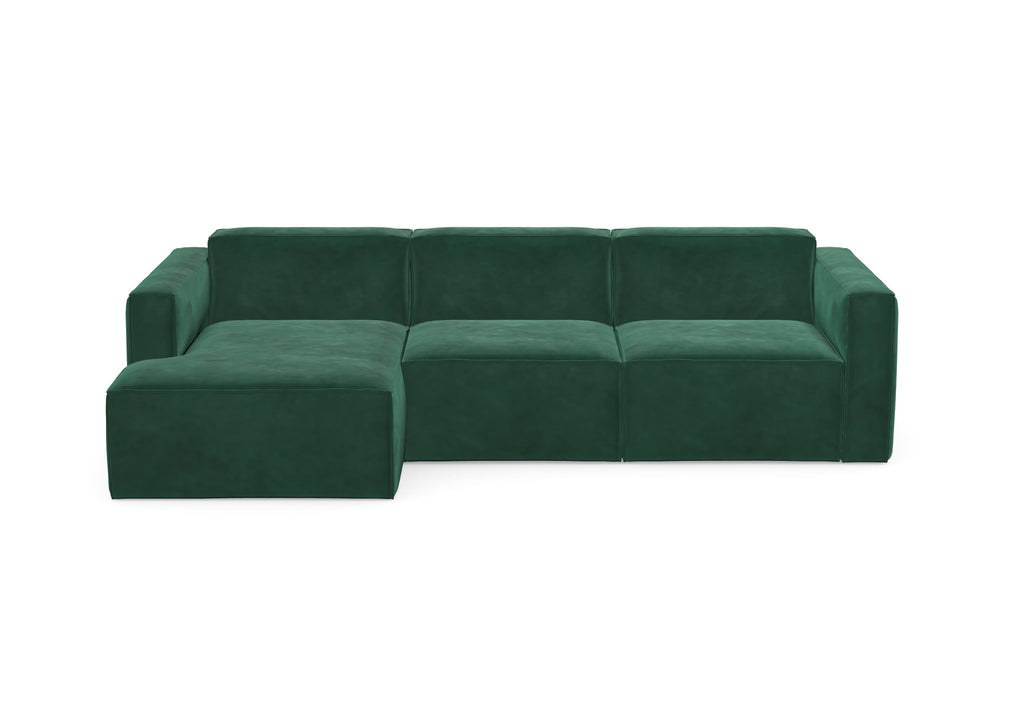 Sofa Slay z szezlongiem, prawa
