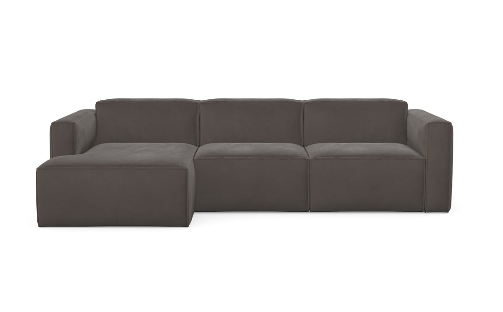 Sofa Slay z szezlongiem, prawa