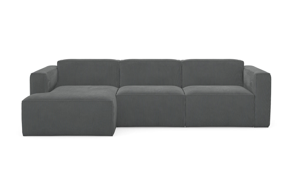 Sofa Slay z szezlongiem, prawa