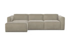 Sofa Slay z szezlongiem, prawa