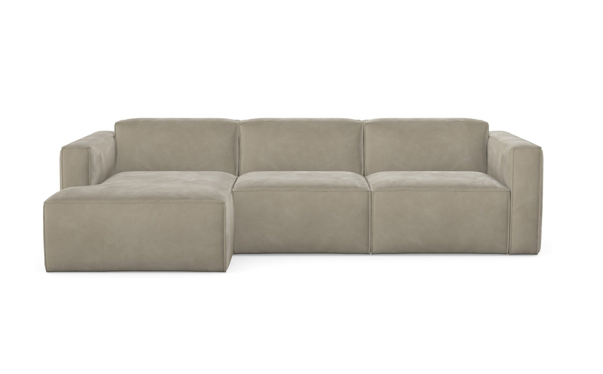 Sofa Slay z szezlongiem, prawa