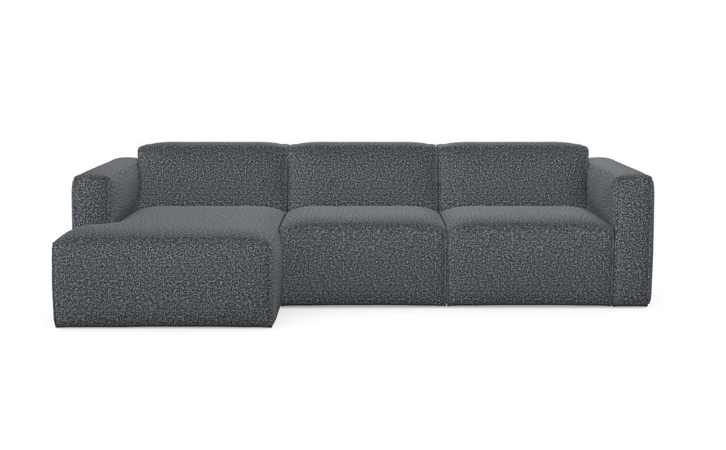Sofa Slay z szezlongiem, prawa