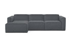 Sofa Slay z szezlongiem, prawa