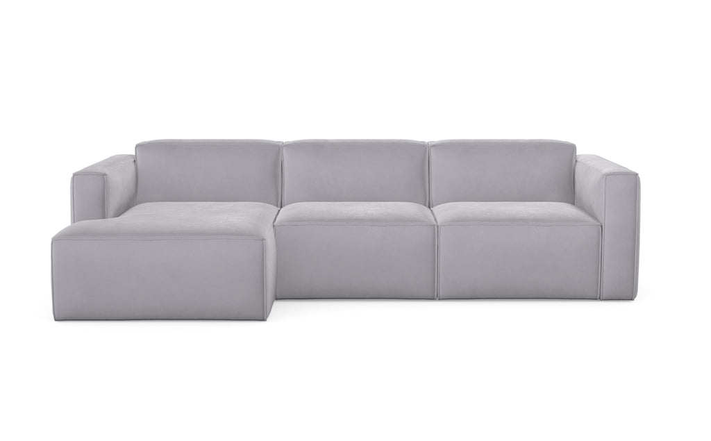 Sofa Slay z szezlongiem, prawa