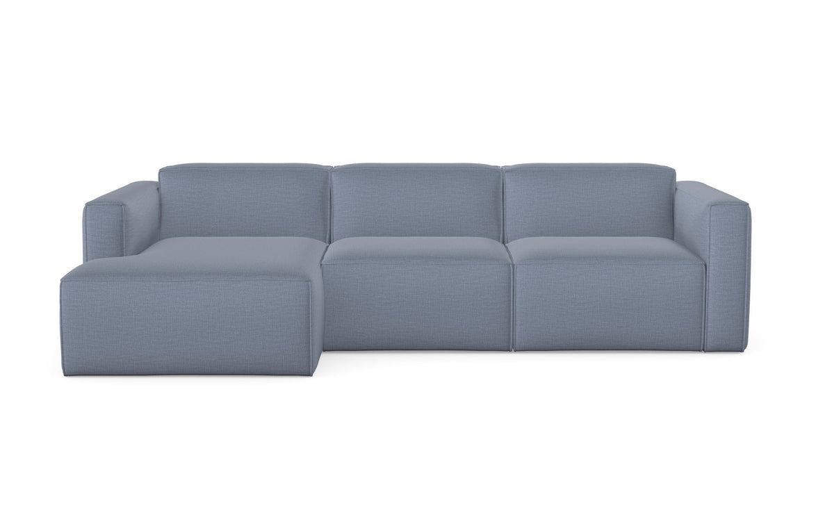 Sofa Slay z szezlongiem, prawa