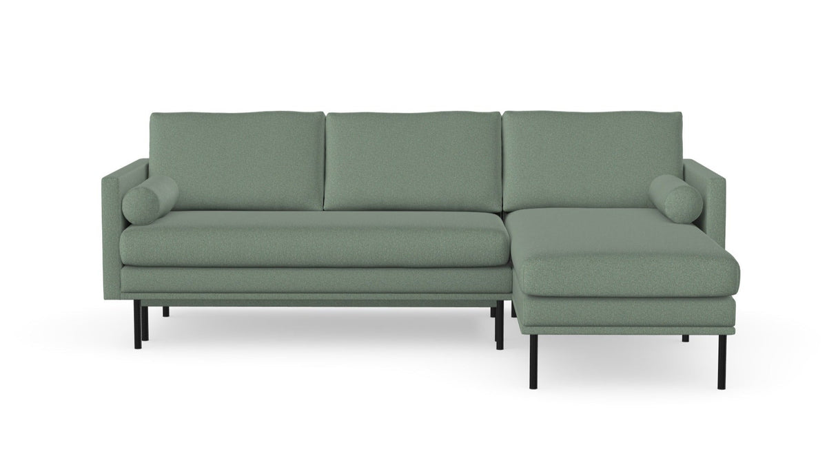 Sofa Blues z szezlongiem