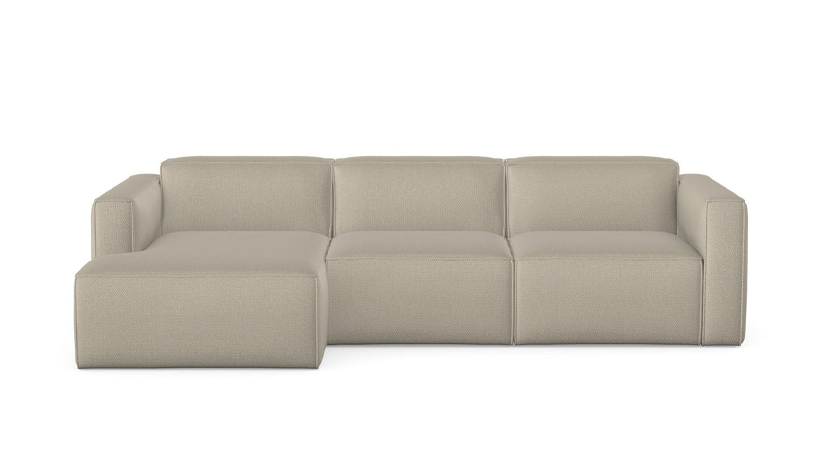 Sofa Slay z szezlongiem, prawa
